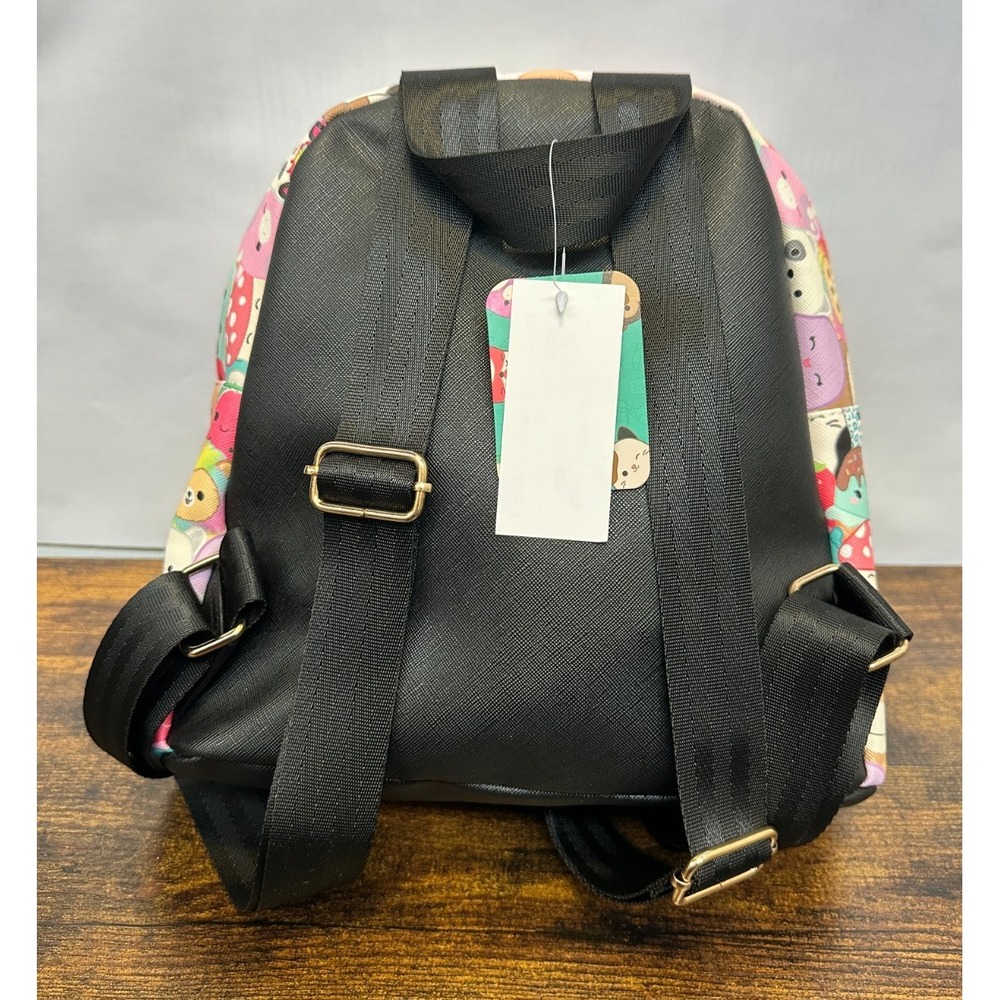 NWT Squishmallows All Over Print Mini Backpack Multi Character Animals Zip Bag - Picture 6 of 14